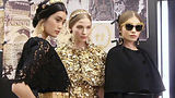 Dolce&Gabbana2012秋冬系列 名模教你穿斗篷