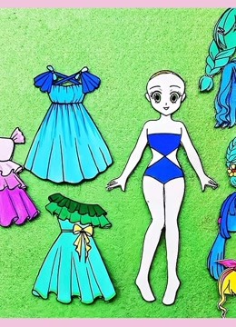 创意儿童手工:超简单!为小女孩设计的夏日沙滩裙,太漂亮啦!