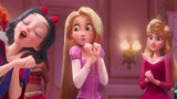 无敌破坏王2：迪士尼公主们好美，糖果公主都看呆了！