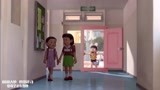 哆啦A梦：大雄有了任意门，上学不怕迟到了，太厉害了！