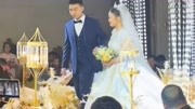 《真正男子汉》王威结婚，杨幂隔空送祝福，新娘肤白貌美气质佳