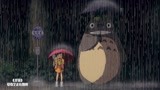龙猫：大龙猫太顽皮了，第一次打伞疯狂玩雨水，嗨