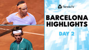 ATP巴塞罗那站第2日：纳达尔赢得两年来红土首胜 卢布爆冷出局