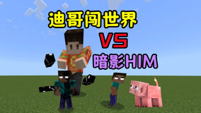 我的世界：迪哥VS暗影HIM，肝神大战创世神！