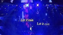 尼坤上海演唱会个人solo let it rain