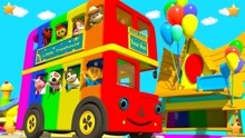 Rainbow Wheels on the Bus