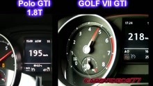 加速对比 POLO GTI第七代高尔夫GTI