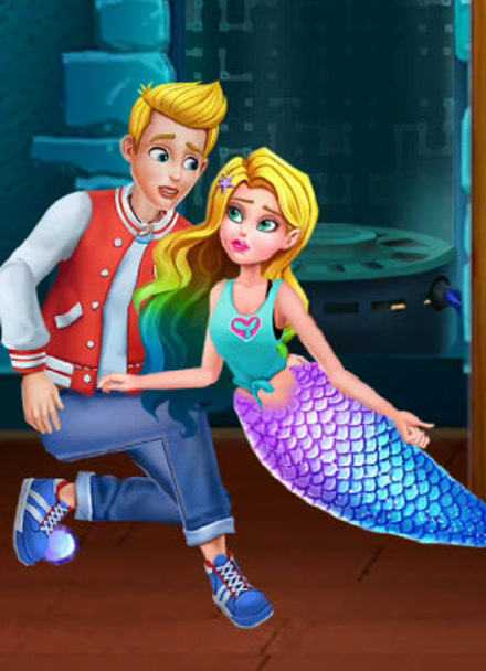 游戏  :王子救出美人鱼公主游戏