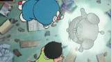 哆啦A梦穿越时空时，竟遇到魔法师，将他变成了石像！
