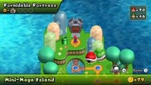 新超级马里奥兄弟Wii，合作计划演练，巨型岛屿。什么都是放大版