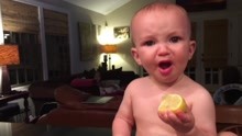 妈妈骗宝宝吃柠檬，好坏