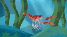 动物兄弟，克里斯变身，变身超级龙虾，看着就很想吃了他!