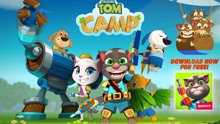 [图]汤姆猫战营 Talking Tom Camp Level 5-6 游戏演练 手游酷玩