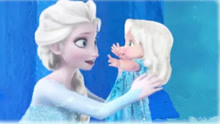 【米猪】冰雪女王把冰魔法传授给小公主  冰雪奇缘游戏