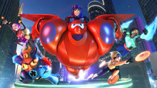 超能陆战队:最萌机器人大白和同伴穿上机械铠甲后，变身超级英雄