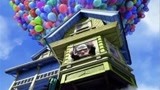 飞屋环游记：老人编制几万个气球，和房子飘上天空