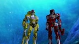 空天战队之星兽大战：机器人在海底被袭击  准备迎战！