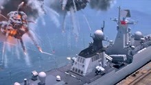 红海行动：恐怖分子不自量力，袭击军舰反被拦截，一炮瞬间团灭