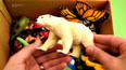 带你认识生活在北极的北极熊玩具