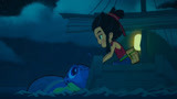 江海渔童：满江真善良，帮助受伤小乌龟，给他喂食还帮他上药！