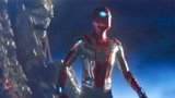 复仇者联盟：钢铁侠给蜘蛛侠升级战衣，效果惊人，真厉害！
