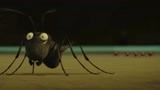 昆虫总动员：黑蚂蚁被红蚂蚁追杀，当场玩起极限逃生，太搞笑了