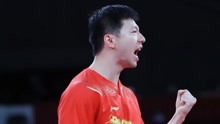 刘国梁为弟子鼓劲 马龙赢球后怒吼回应：他赢不了我！