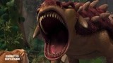 冰川时代3：恐龙的嘴太大了，剑齿虎差点被吃了