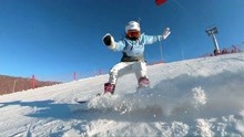 滑雪爆米花视频