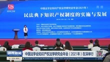 中国法学会知识产权法学研究会年会(2021年)在深举行