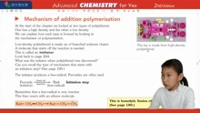 Mechanism addition polymerisation加成聚合机理 常荣CHEMISTRY