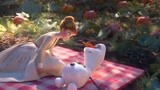 冰雪奇缘2：雪宝美梦成真，终于可以晒太阳了，不怕融化吗？