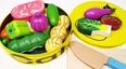 满满一筐彩色蔬菜切切乐早教益智玩具