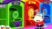 沃尔夫动画：沃尔夫和小伙伴研发超人厕所，解决不同情况下发麻烦