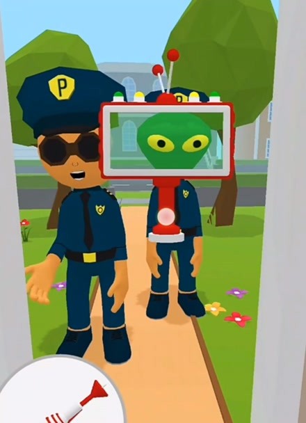 外星人附身警察图片