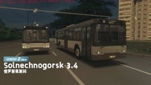 傻康频道 OMSI2巴士模拟Solnechnogorsk俄罗斯莫斯科地图 23路下