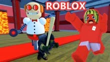 Roblox跑酷：逃离学校模式，塔米和机器人老师正面对决！