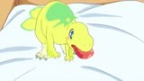 哆啦A梦：大雄喂小恐龙吃素食，它却看都不看，怎料是只肉食恐龙