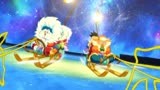 《哆啦A梦》：吹曲子使雪橇滑动，哆啦A梦和胖虎比赛，太搞笑了