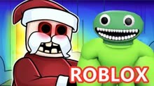 ROBLOX游戏：塔米勇闯圣诞老人家，和红色班班一起找礼物！