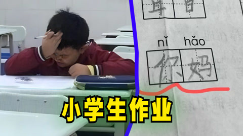 小学生搞笑作业 逗比图片