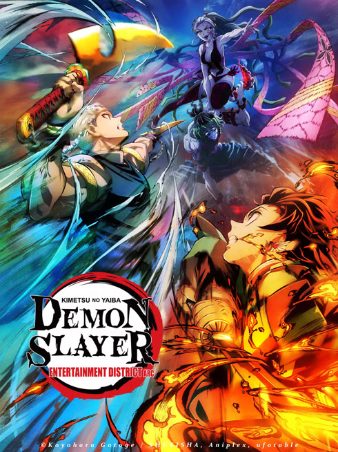 Watch the latest Demon Slayer: Kimetsu no Yaiba Entertainment District Arc online with English subtitle for free English Subtitle