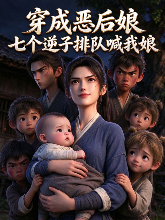 穿成恶后娘，七个逆子排队喊我娘封面图